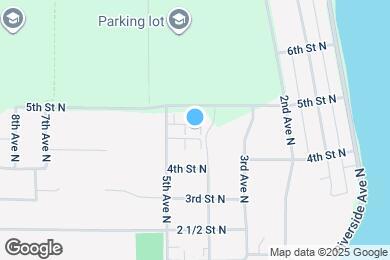 Map image of the property - 418 5th Ave N