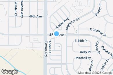 Map image of the property - 4492 Andes Ct