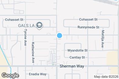 Map image of the property - 7350 Hazeltine Ave