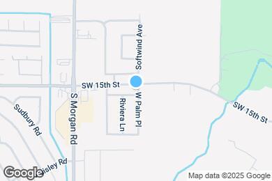 Map image of the property - 9601 SW 16th St