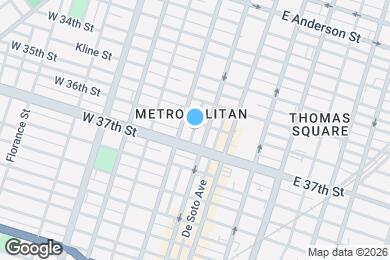 Map image of the property - 117 W 36th St
