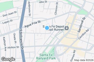 Map image of the property - 721 W Manhattan Ave