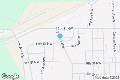 Map image of the property - 650 11th St NW