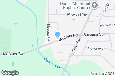 Map image of the property - 156 McCluer Rd