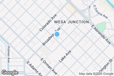Map image of the property - 212 E Pitkin Ave