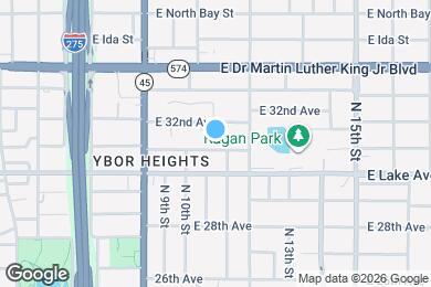 Map image of the property - 1014 E 31st Ave