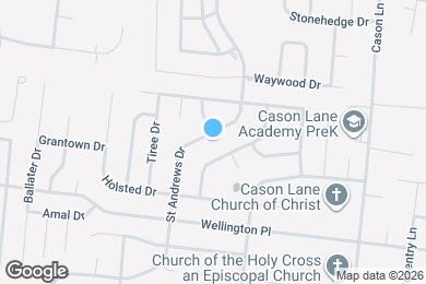 Map image of the property - 1245 St Andrews Dr