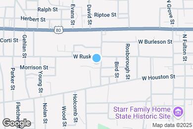 Map image of the property - 203 N Bishop St