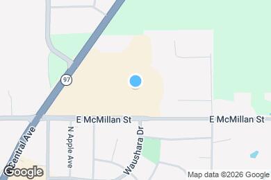 Map image of the property - 2001 N Central Ave