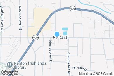 Map image of the property - 3233 NE 12th St