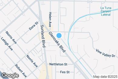 Map image of the property - 8714 Glenoaks Blvd