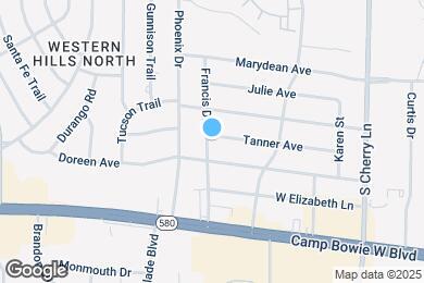 Map image of the property - 8145 Tanner Ave