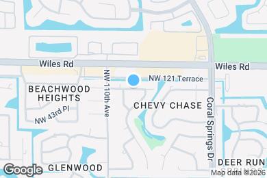 Map image of the property - 10875 NW 45th St