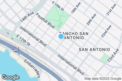 Map image of the property - 1517 19th Ave