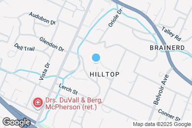 Map image of the property - 3728 Chula Vista Dr