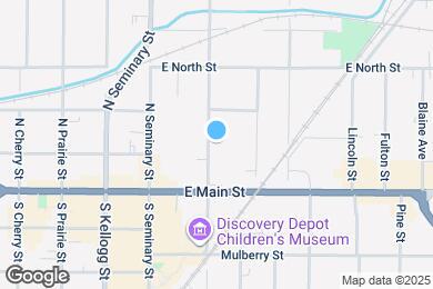 Map image of the property - 115 N Chambers St