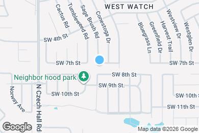 Map image of the property - 11928 SW 7th St