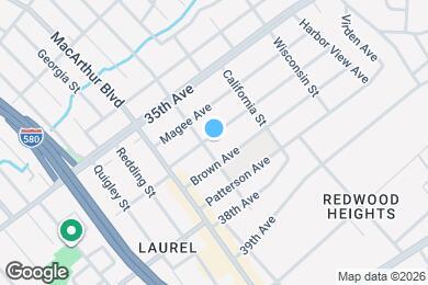 Map image of the property - 3720 Loma Vista Ave