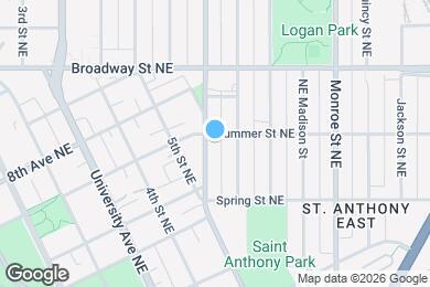 Map image of the property - 655 Washington St NE