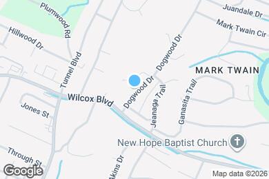 Map image of the property - 1635 Dogwood Dr