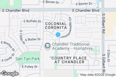 Map image of the property - 2529 E Commonwealth Cir