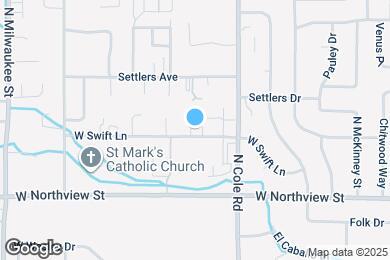 Map image of the property - 7514 W Swift Ln