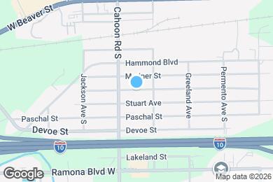 Map image of the property - 8048 Hastings St