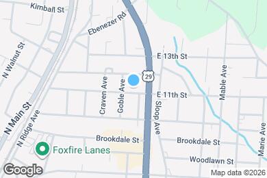 Map image of the property - 607 E 11th St