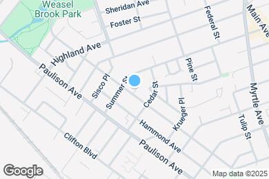 Map image of the property - 580 Gregory Ave