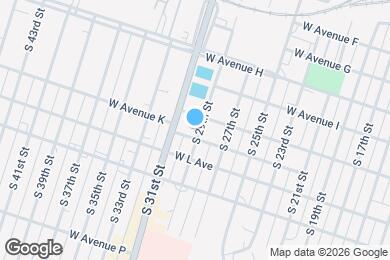 Map image of the property - 1016 S 29th St