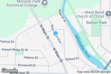 Map image of the property - 1922 Woodlawn Ave