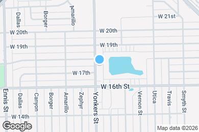 Map image of the property - 1704 Yonkers St