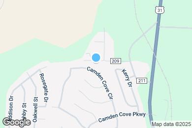 Map image of the property - 424 Camden Cove Cir