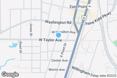 Map image of the property - 1715 W Taylor Ave