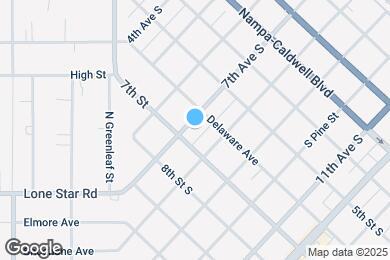 Map image of the property - 616 7th Ave S