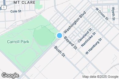 Map image of the property - 1429 Washington Blvd