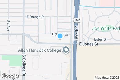 Map image of the property - 1009 E Jones St