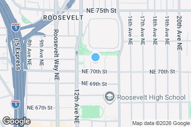 Map image of the property - 7014 Brooklyn Ave NE