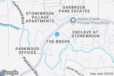 Map image of the property - The Brook TX