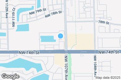 Map image of the property - 10727 NW 75th Ter