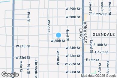 Map image of the property - 402 W 25th St