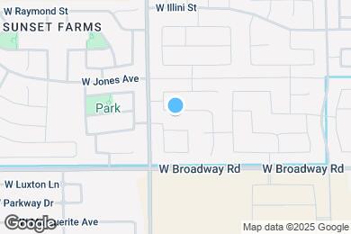 Map image of the property - 9825 W Southgate Ave