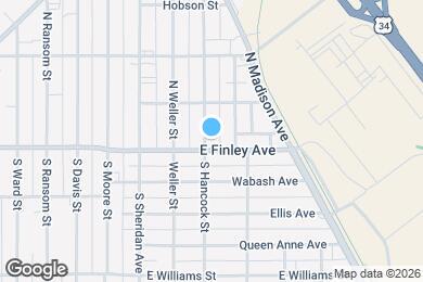 Map image of the property - 106 N Hancock St