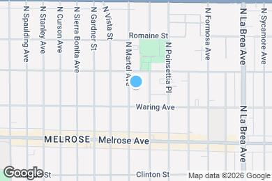 Map image of the property - 828 N Martel Ave