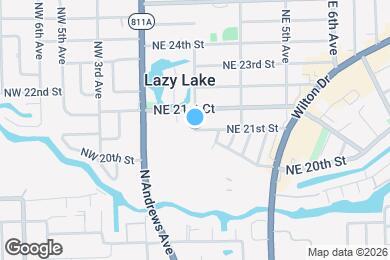 Map image of the property - 2036 NE 1st Ave.
