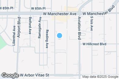 Map image of the property - 8820 Belford Ave