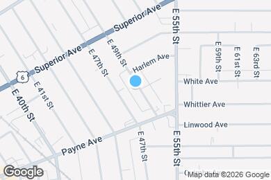 Map image of the property - 1600 E 49th St