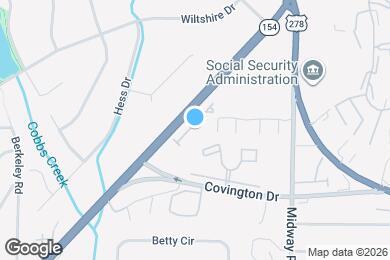 Map image of the property - 1076 N Village Dr