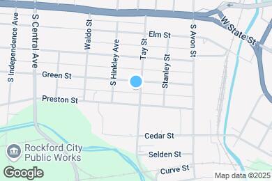 Map image of the property - 409 Tay St