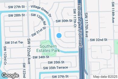 Map image of the property - 3220 SW 118th Ct